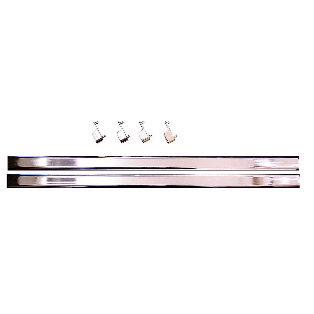 Closet Evolution 24inch Chrome Rod and Ends (2Pack) The Home Depot