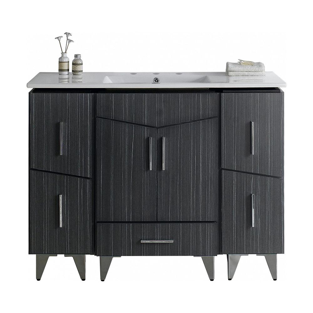 American Imaginations 48inch W Zen Series Vanity Set The Home Depot Canada