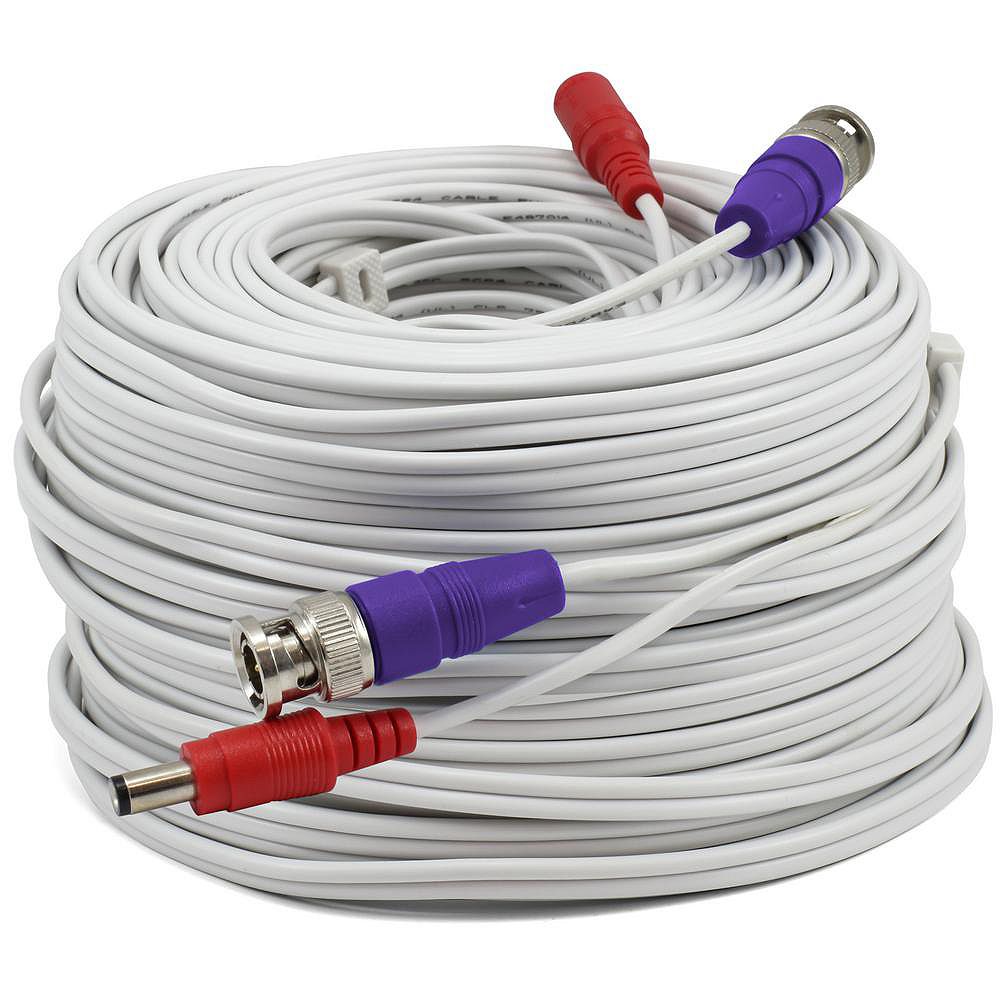 Swann HD Video and Power 200' BNC Cable The Home Depot Canada