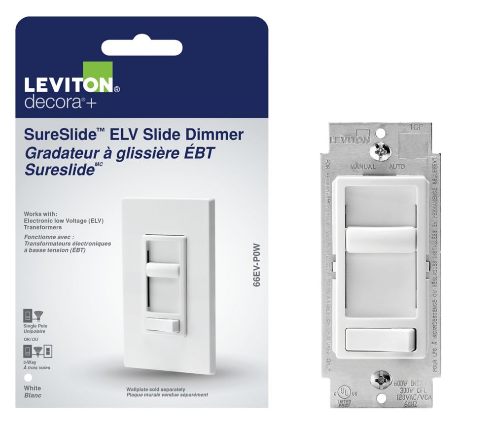 sliding dimmer switch