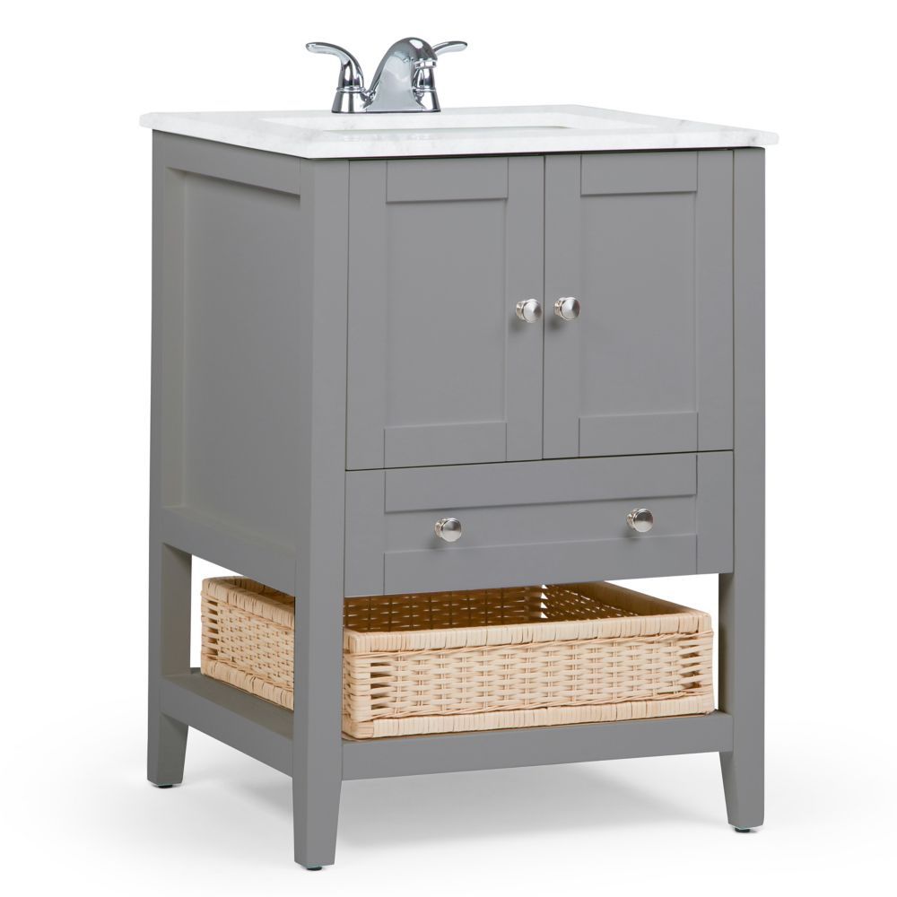 Simpli Home Bathroom Vanities With Tops The Home Depot Canada