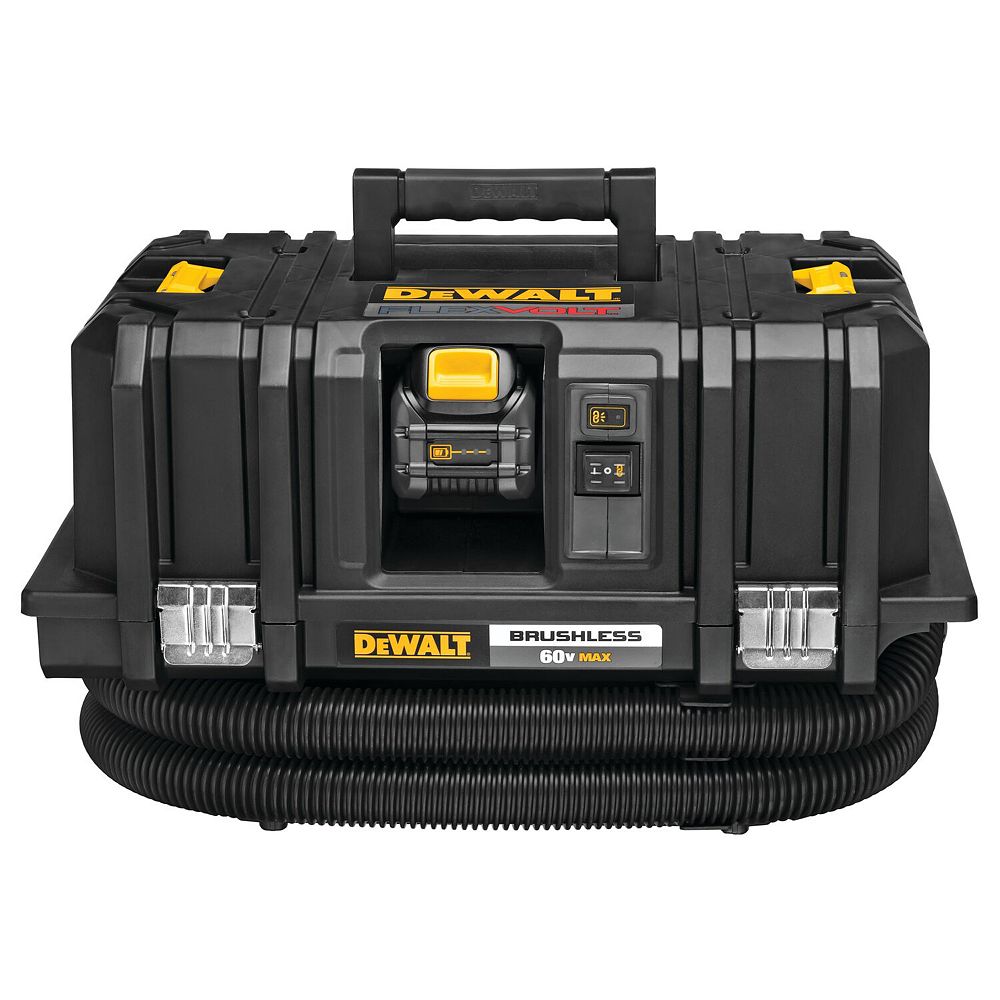 DEWALT 60V MAX FLEXVOLT LithiumIon Cordless Dust Extractor Kit with (2