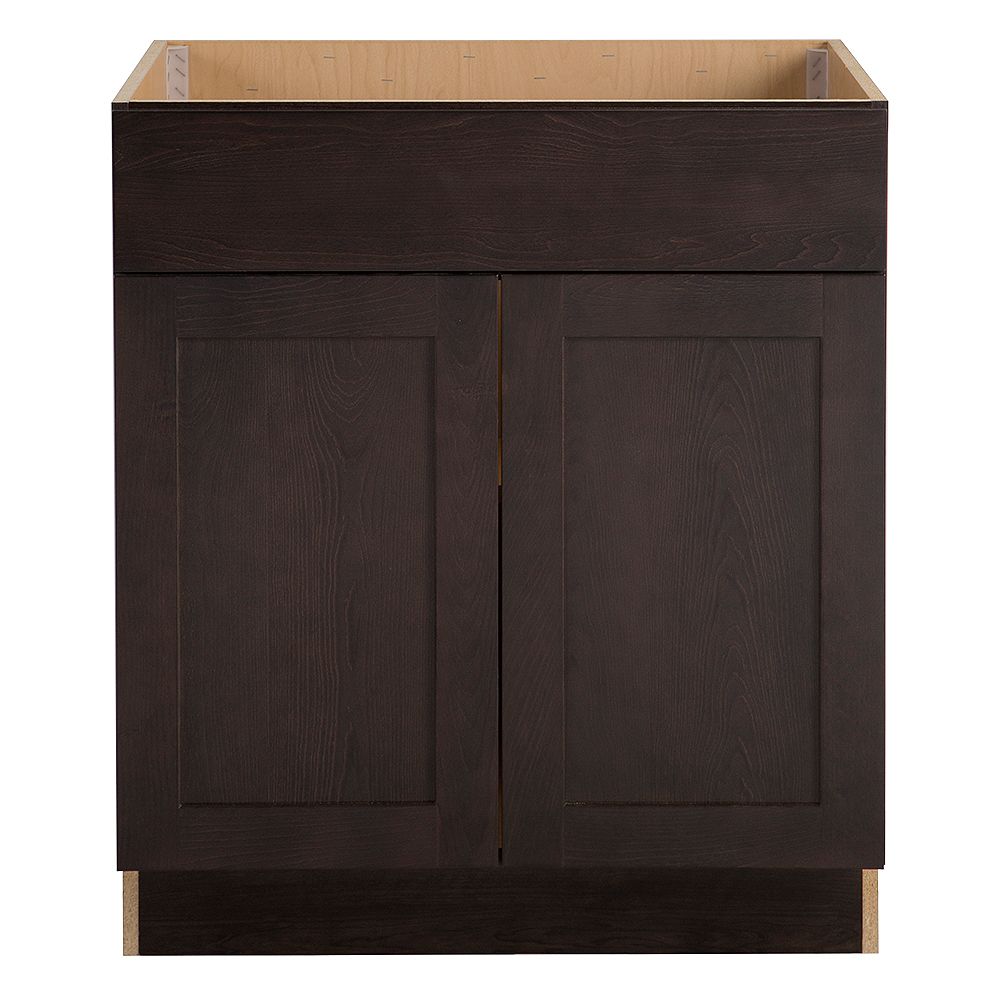 home depot canada kitchen base cabinets edson 30 inch w x 34 5 inch h x 24 5 inch d shaker style assembled kitchen sink base cabinet in dusk cocoa brown bs30 home depot canada kitchen base cabinets edson 30 inch w x 34 5 inch h x 24 5 inch d shaker style assembled kitchen sink base cabinet in dusk cocoa brown bs30
