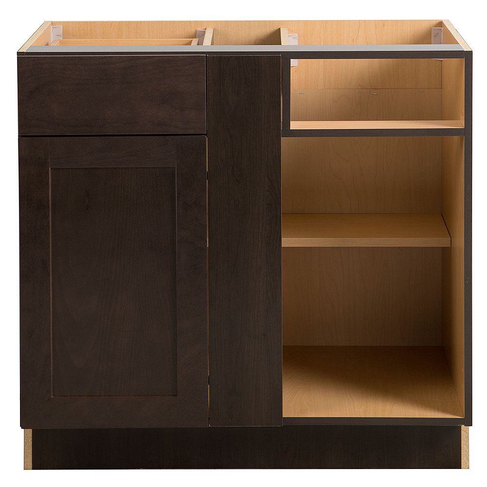 Hampton Bay Edson 36inch W x 34.5inch H x 24.5inch D Shaker Style