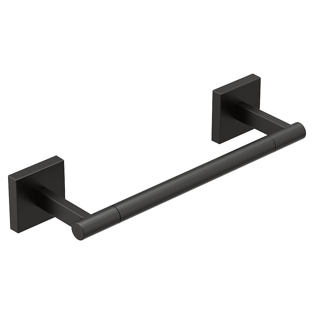 MOEN Triva Matte Black Hand Towel Bar