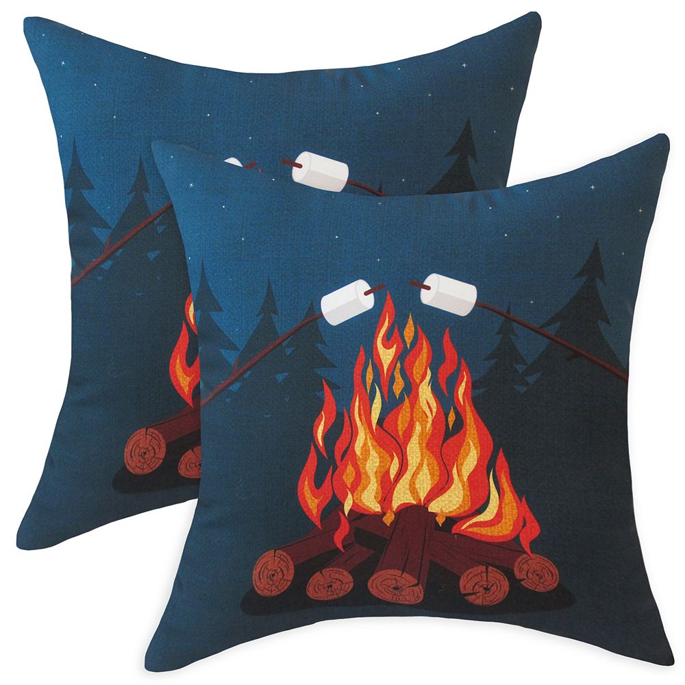 Home Fashions International 20inch x 20inch S'mores Outdoor Throw