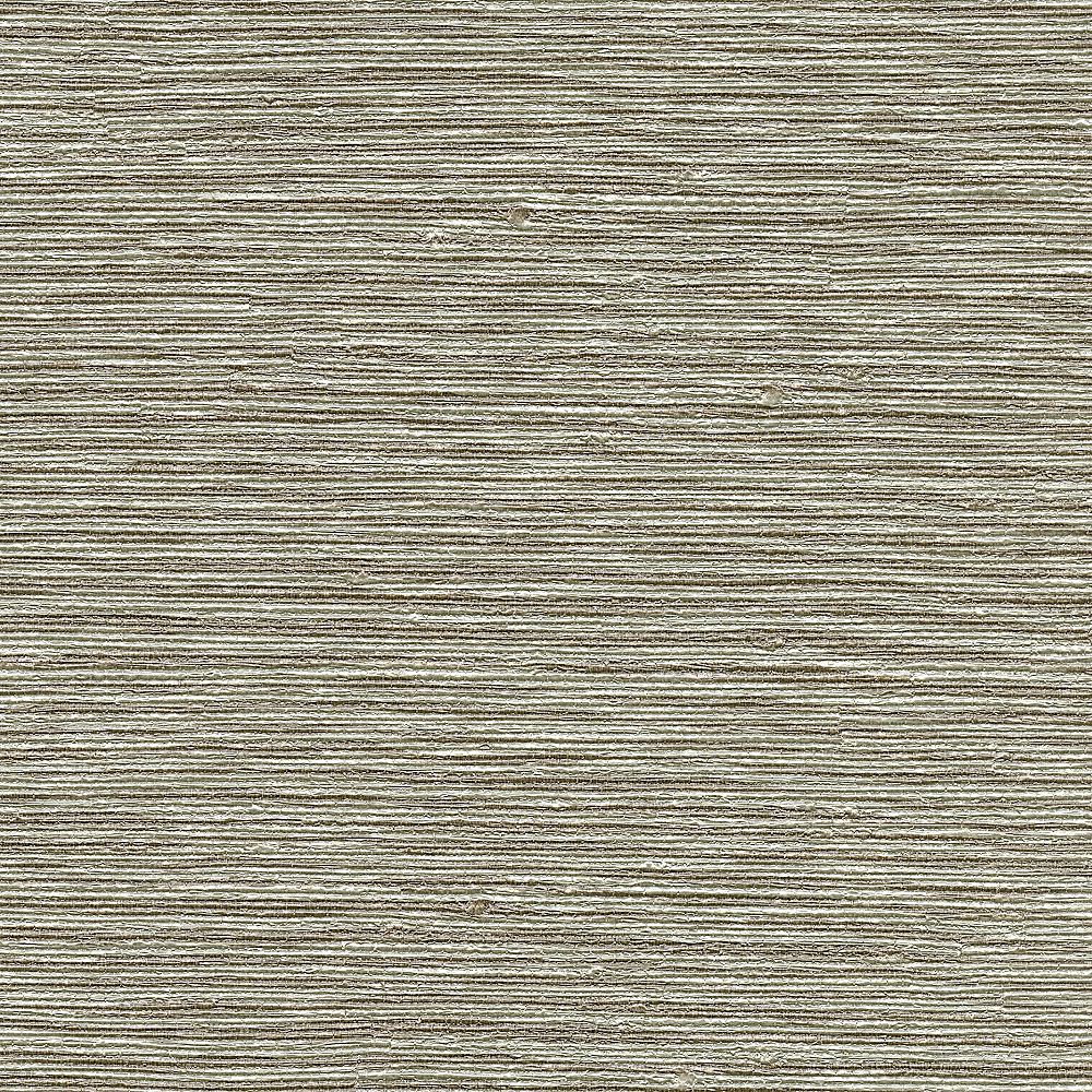 Warner Textures Mabe Taupe Faux Grasscloth Wallpaper The Home Depot