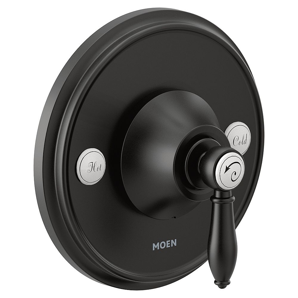 MOEN Weymouth Moentrol Trim In Matte Black (Valve Sold Separately