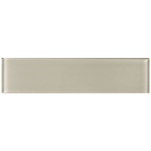 Enigma Arctic Mauve 3-inch x 12-inch Glass Tile (5 sq.ft. / case)