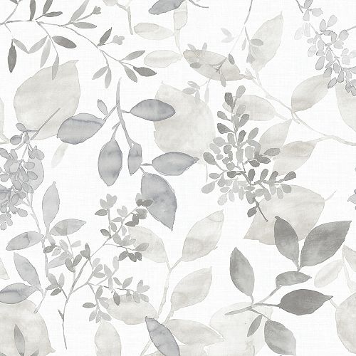 Grey Breezy Peel & Stick Wallpaper