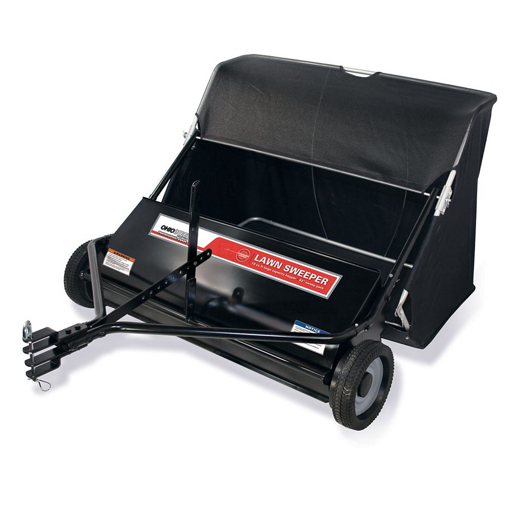 Ohio Steel Professional Grade 42-inch 18 cu. ft. Lawn Sweeper | The ...