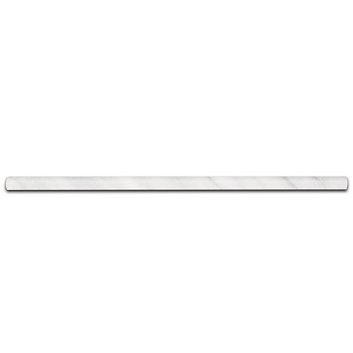 Ventorini 5/8-inch x 12-inch Mini Polished Marble Pencil Tile