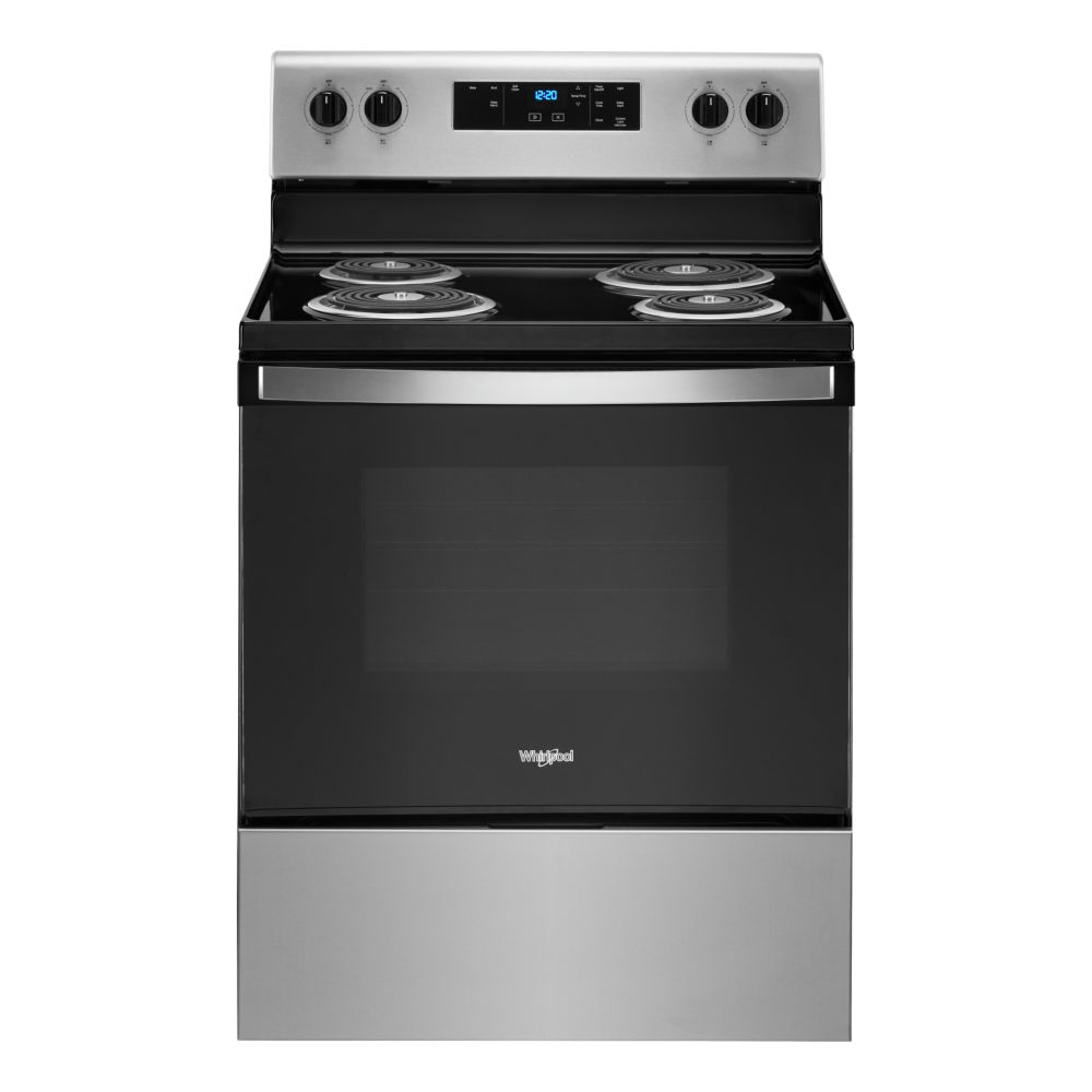 Whirlpool 4 8 Cu Ft Electric Range In Stainless Steel The Home   P 1001517581 