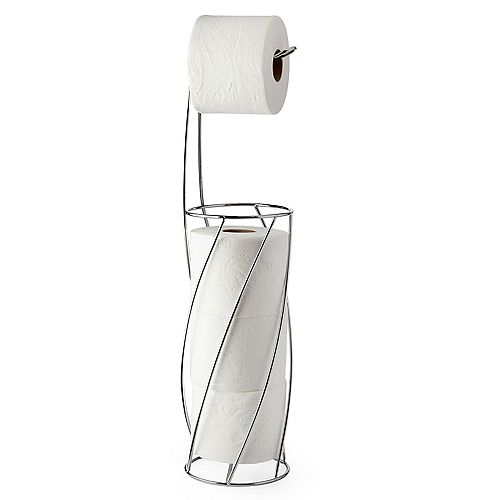 TWIST Toilet Caddy Chrome