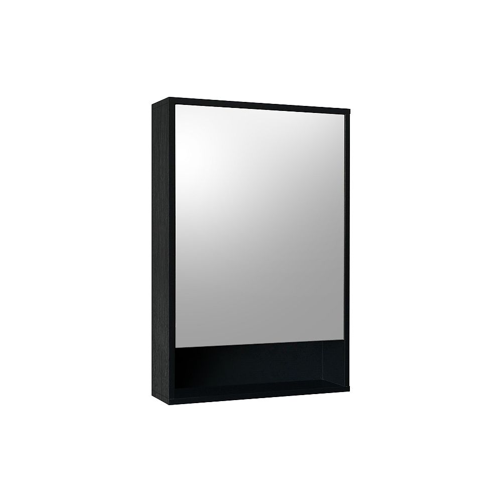 Glacier Bay 20 Inch Black Medicine Cabinet With Mirror And Open Shelf The Home Depot Canada Glacier Bay 20 Inch Black Medicine, Home Depot Canada Bathroom Medicine Cabinets