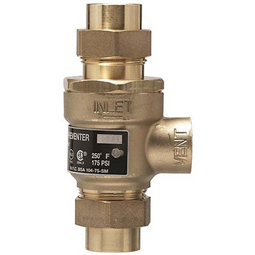 Watts Bronze Backflow Preventer 1/2 In Threaded