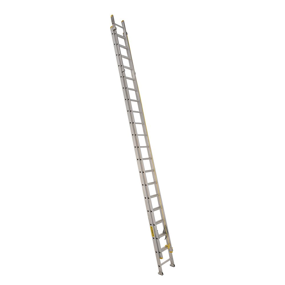 Featherlite Featherlite Aluminum extension ladder 40 Feet Grade IA The Home Depot Canada