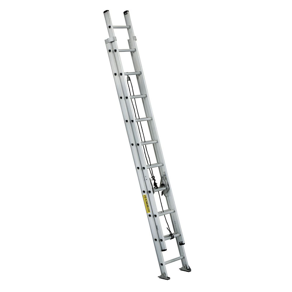 Featherlite Featherlite Aluminum extension ladder 20 Feet Grade IA