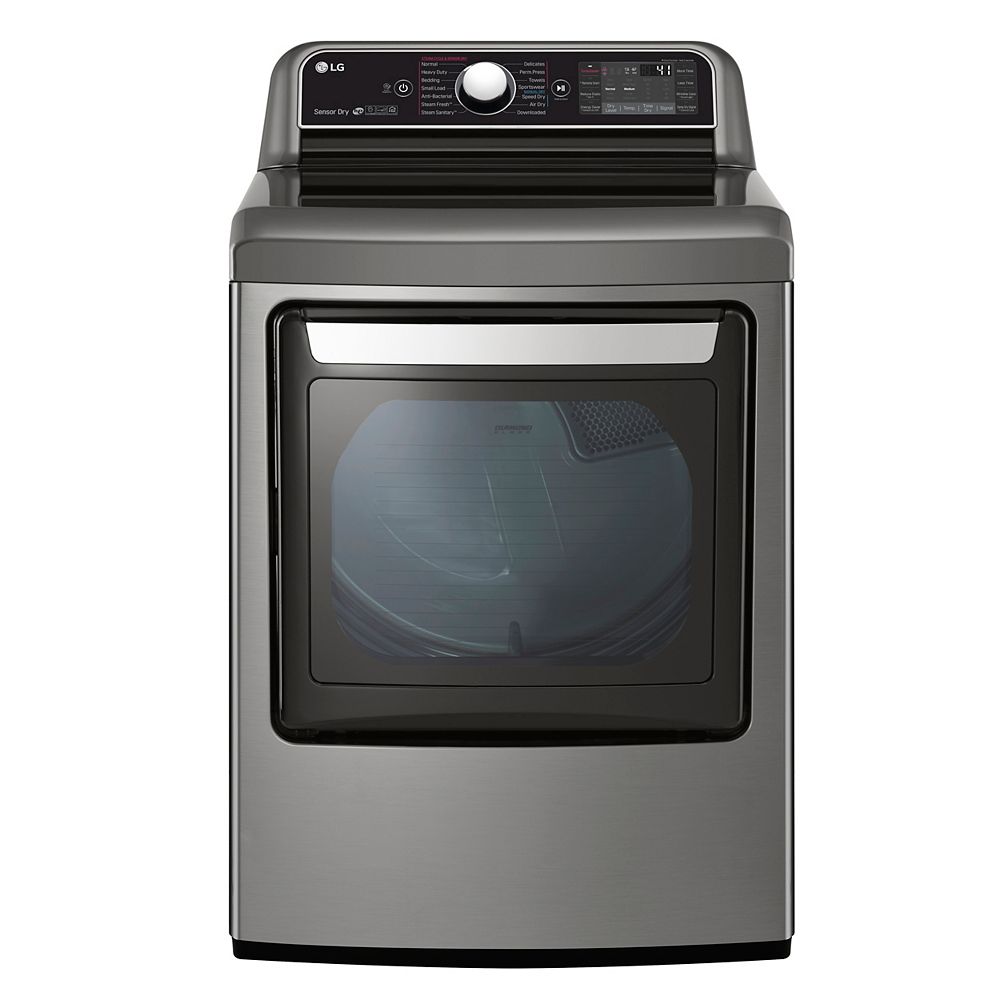 LG Electronics 7.3 cu.ft. Smart Electric Dryer with Ultra Large