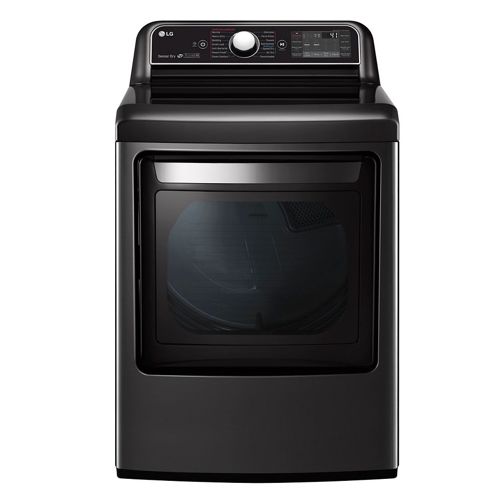 LG Electronics 7.3 cu.ft. Smart Electric Dryer with Ultra Large