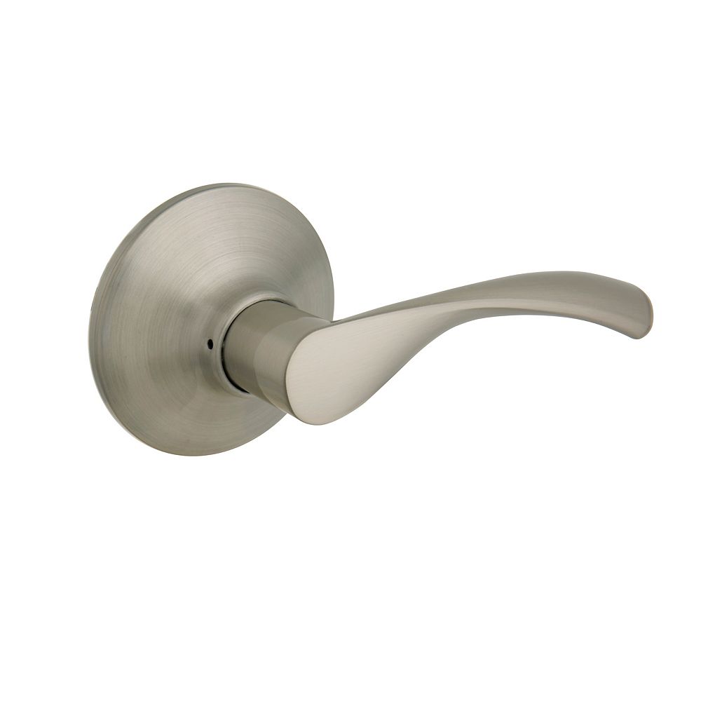 Defiant Kimberley Hall Closet Passage Door Lever In Satin Nickel The Home Depot Canada