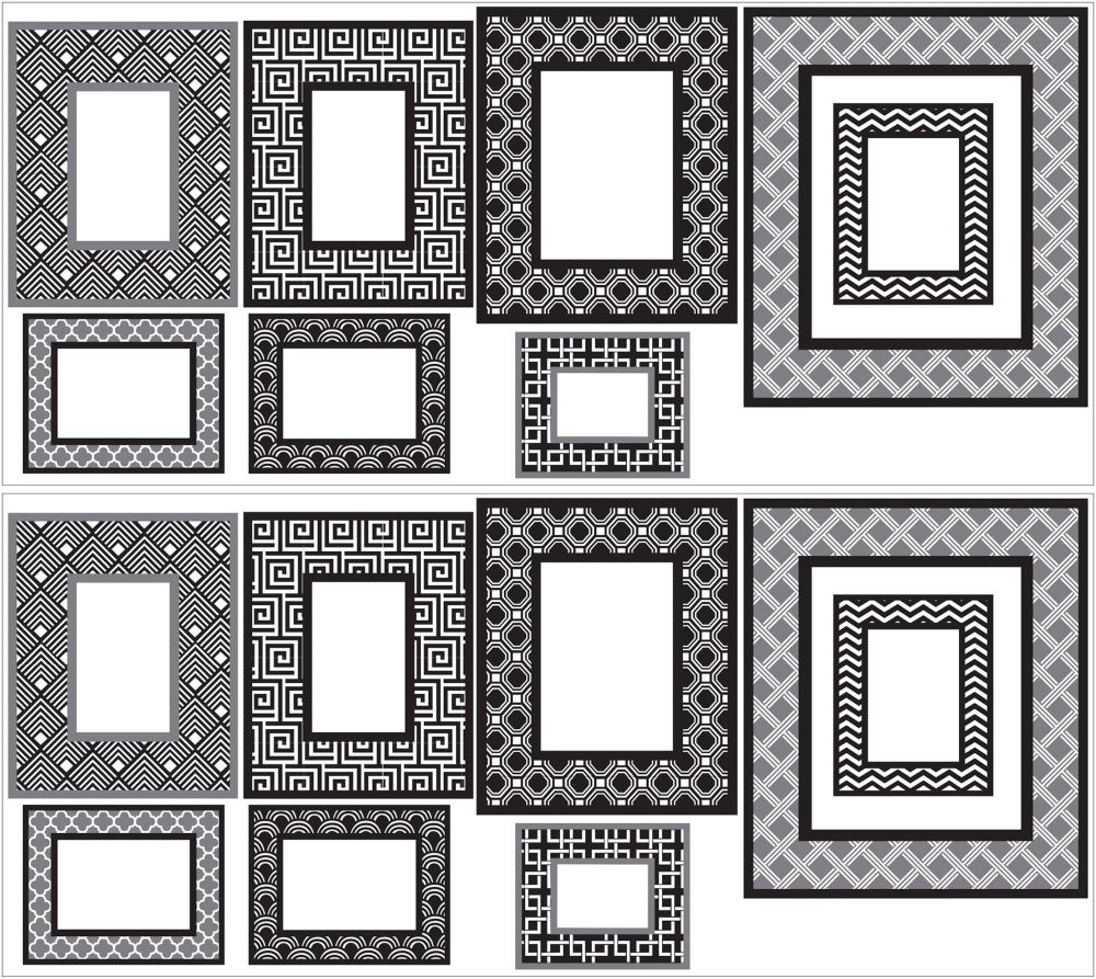 WallPops Photo Gallery Wall Art Kit The Home Depot Canada