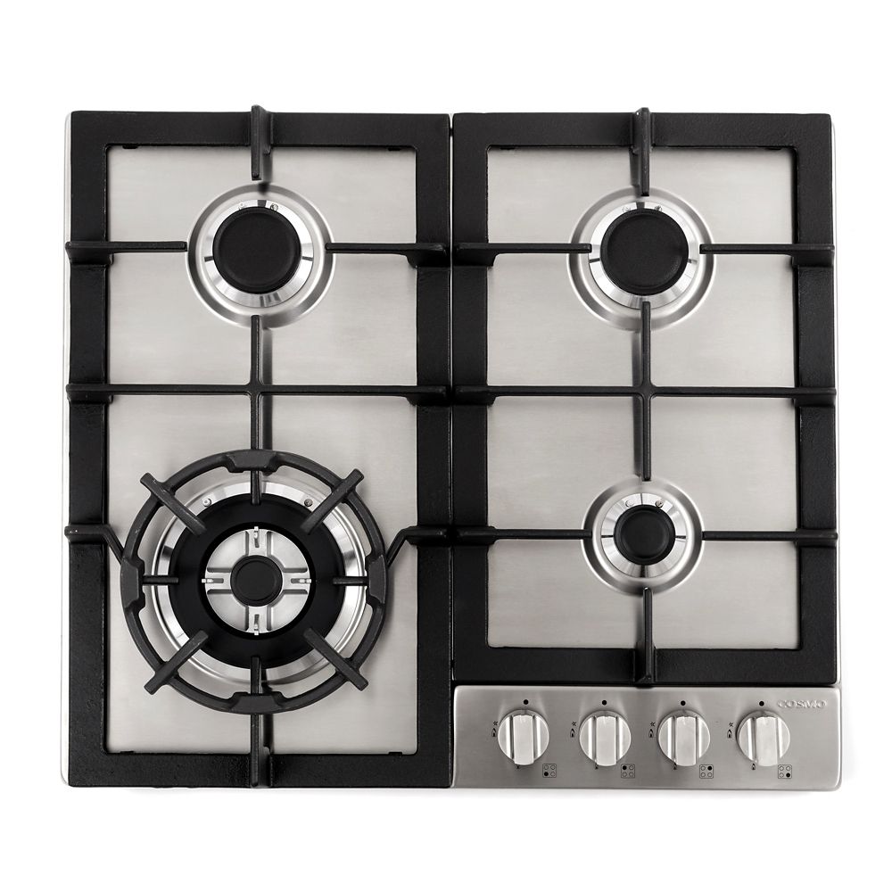 Cosmo 24 In Gas Cooktop In Stainless Steel With 4 Sealed Burners The   P 1001519781 