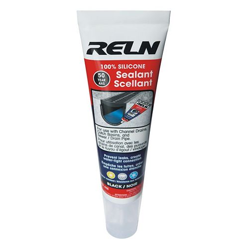 83 ml. Superior Watertight Drainage Sealant, Black