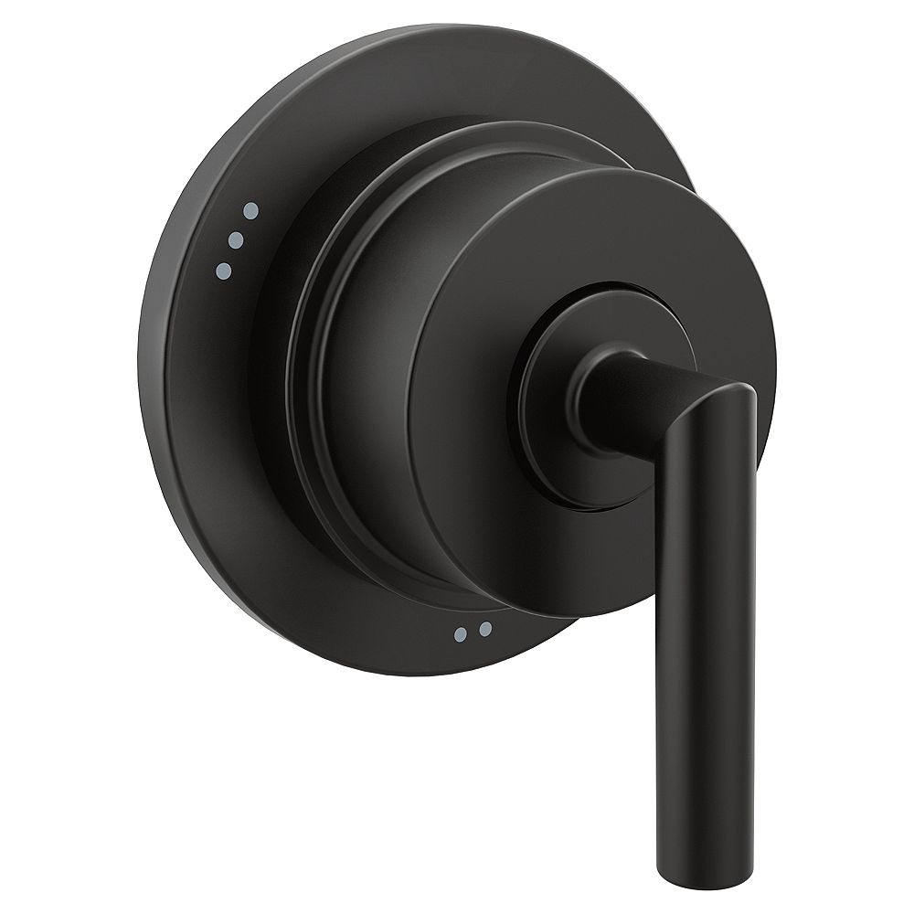 MOEN Arris Transfer Valve Trim In Matte Black (Valve Sold Separately