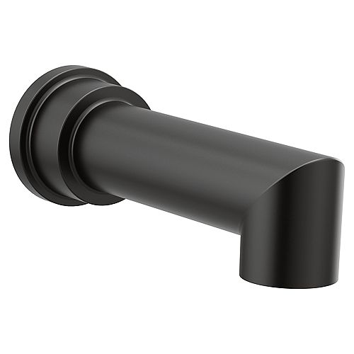 Arris Non Diverting Tub Spout In Matte Black