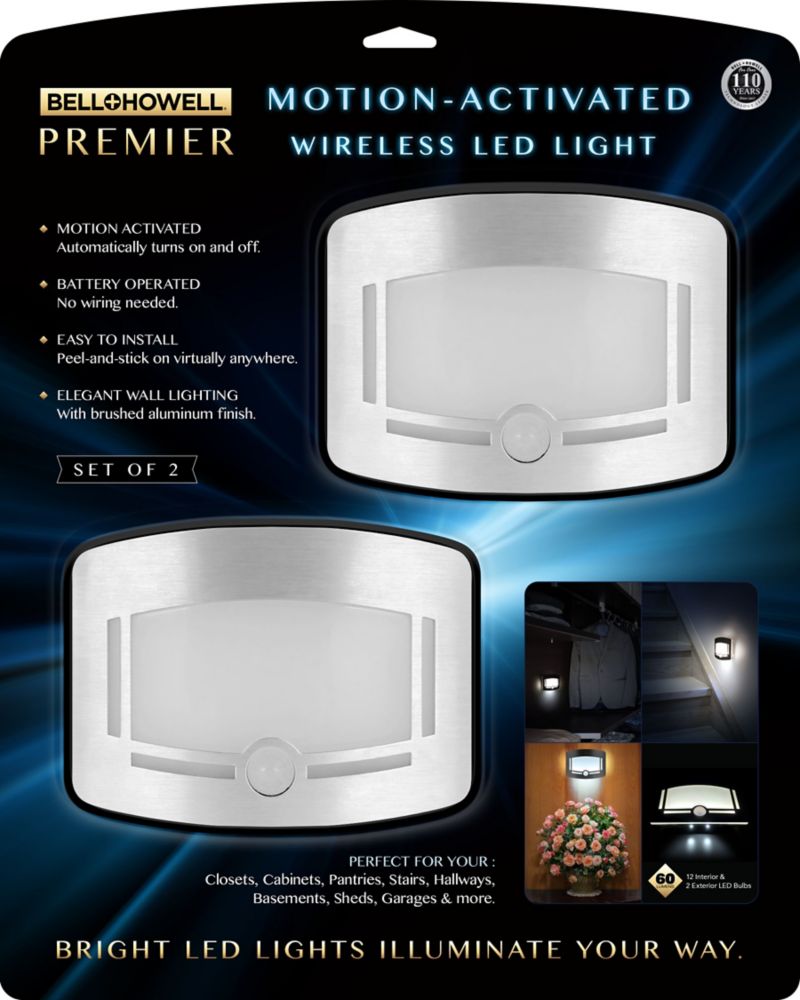 Motion activated light 2. Wireless Bell Howell. Motion activated led Wall. Premier Motion. Premier led-03.