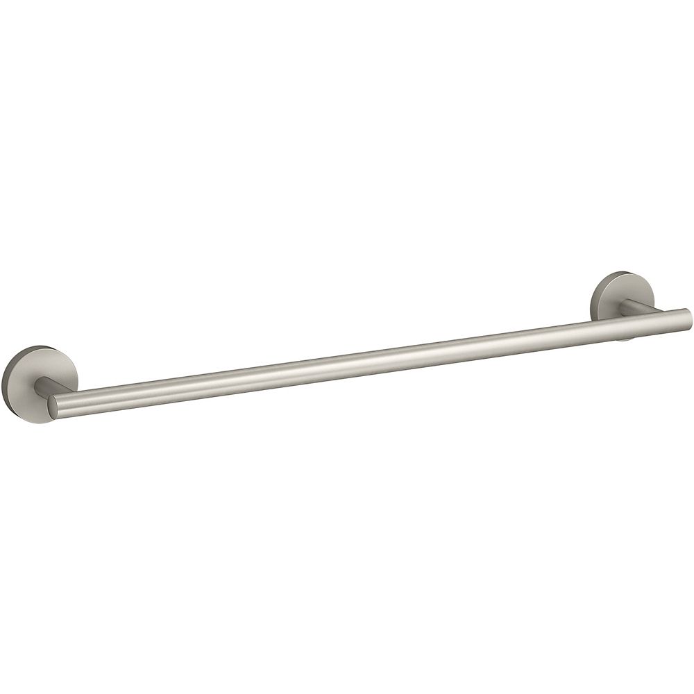 KOHLER 18-inch Towel Bar in Vibrant Brushed Nickel | The Home Depot Canada