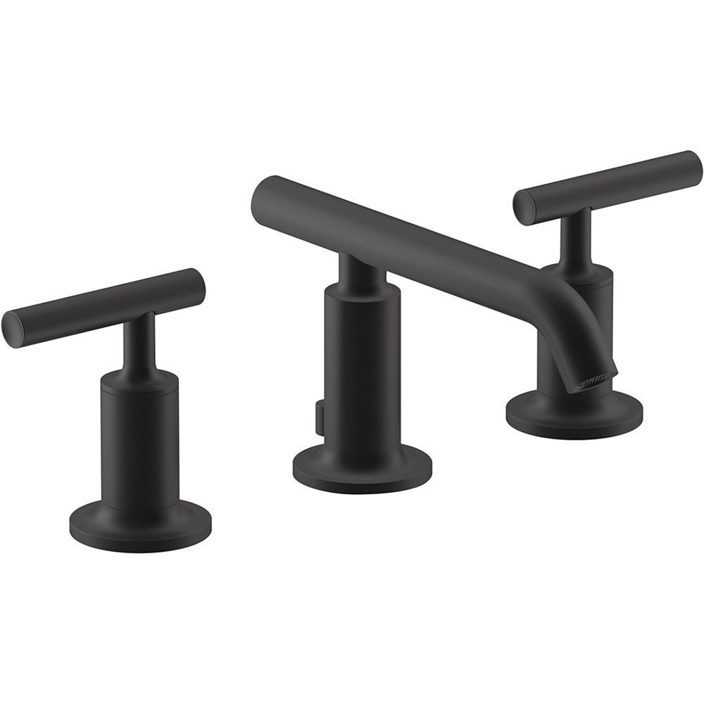 Kohler Purist Widespread Bathroom Sink Faucet With Low Lever Handles And Low Spout The Home Depot Canada Kohler Purist Widespread Bathroom Sink Faucet With Low Lever Handles And Low Spout The Home Depot Canada