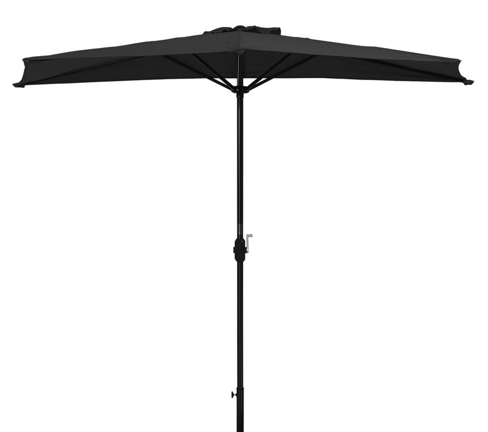 black half umbrella