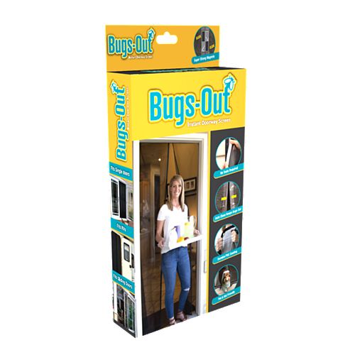 BugsOut Instant Magnetic Doorway Screen