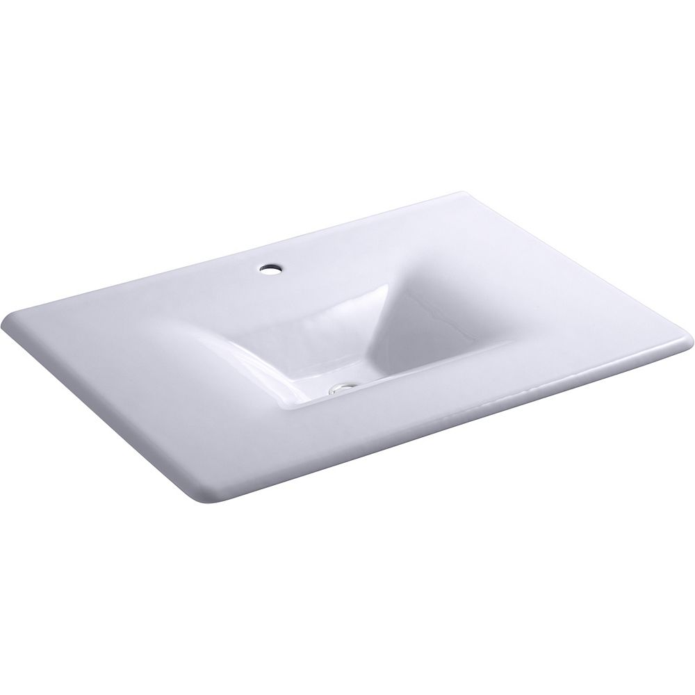 Kohler Iron Impressions 31 Inch Vanity Top Bathroom Sink With