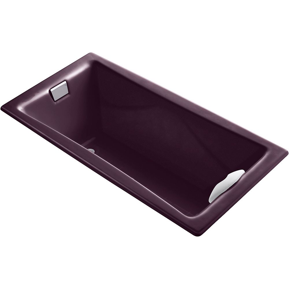 Kohler Tea For Two 72 Inch X 36 Inch Drop In Bath With Reversible Drain The Home Depot Canada