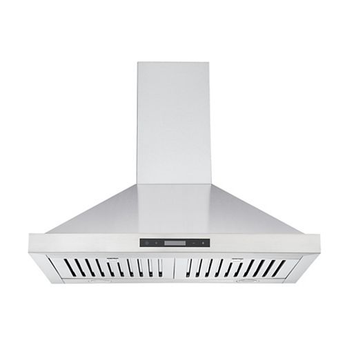 Vissani 30inch 450 CFM WallMount Chimney Range Hood in Stainless