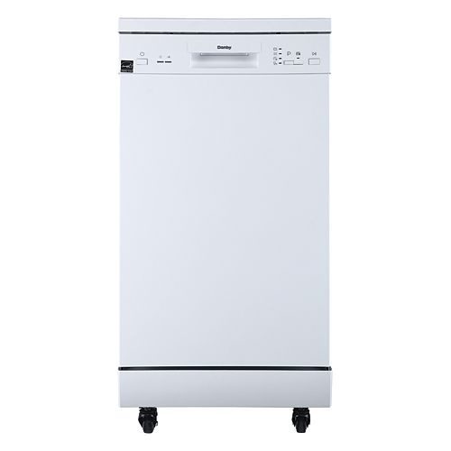 18 inch Portable Dishwasher - White