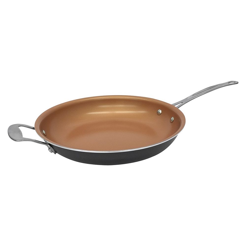 Gotham Steel 12 In Nonstick Ti Ceramic Fry Pan The Home Depot Canada