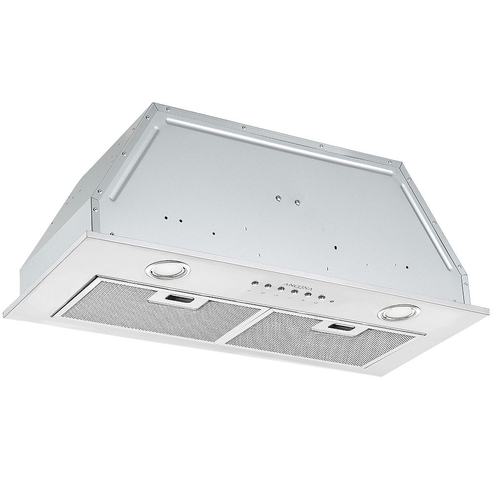 Ancona BNL430 28inch 420 CFM Builtin Ducted Range Hood with Night