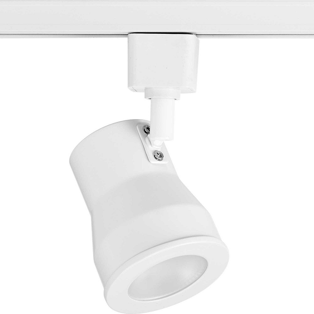 Progress Lighting Medium track head, White The Home Depot Canada