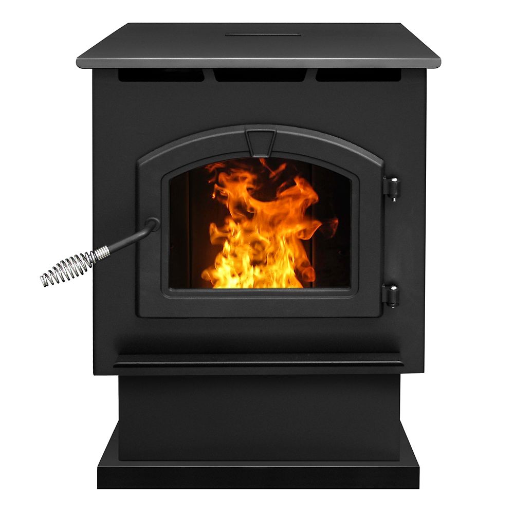 Pleasant Hearth Pleasant Hearth 50,000 BTU Large Pellet Stove | The ...