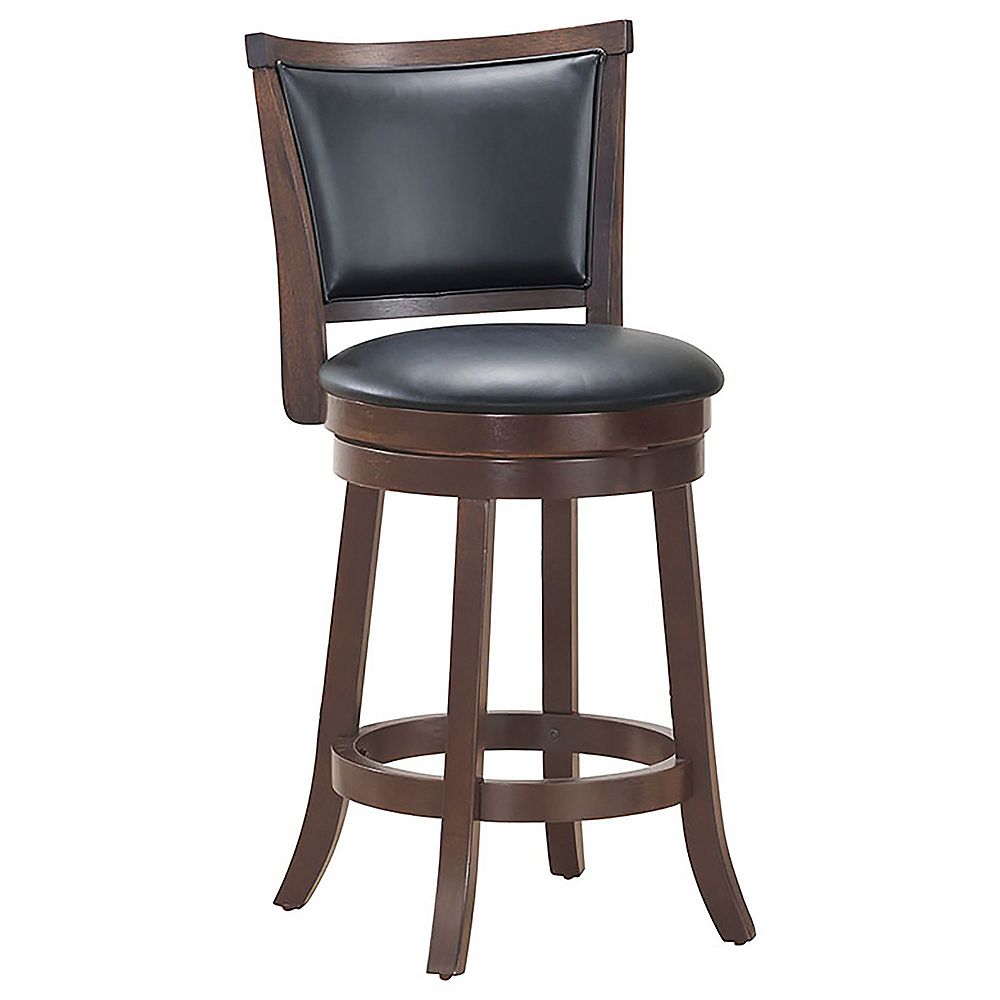 Counter Stool Set Of 2 Coffee, 26 Inch Bar Stools