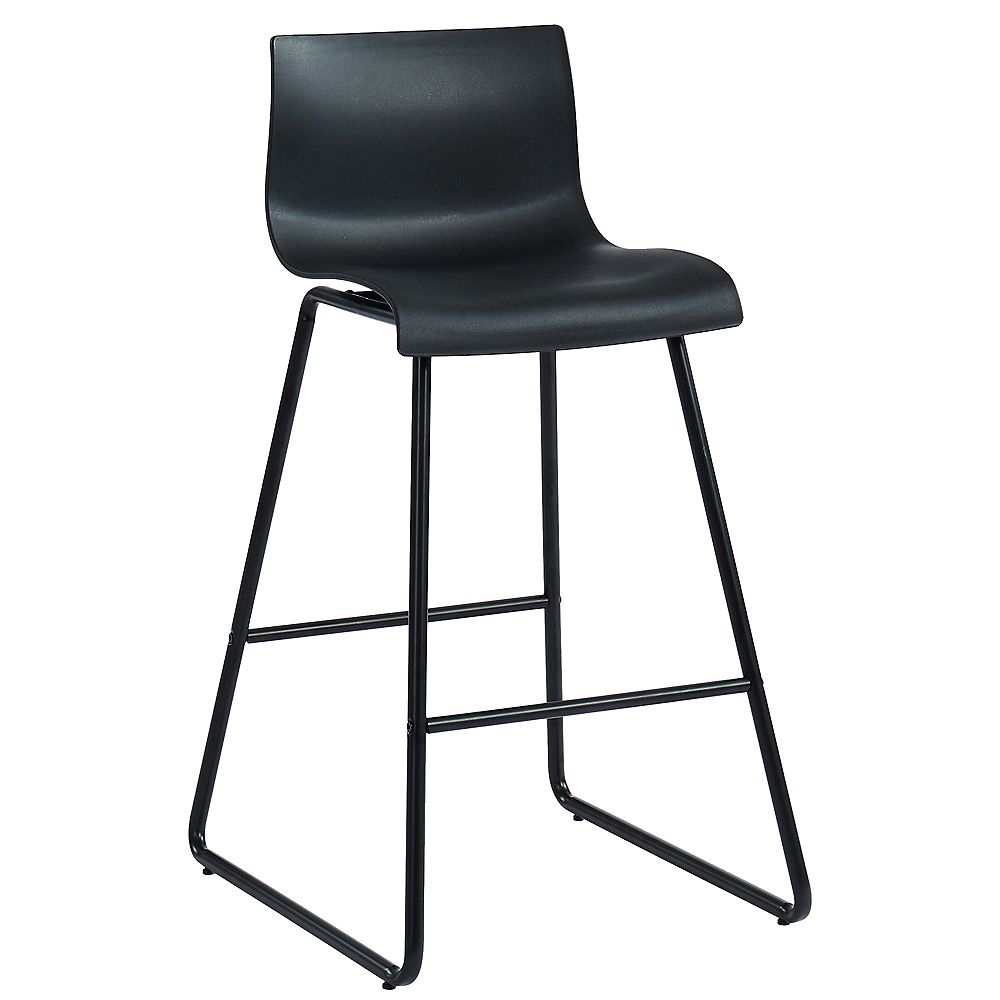 pics 26 Inch Counter Stools Canada 26 inch counter stool set of 2 black