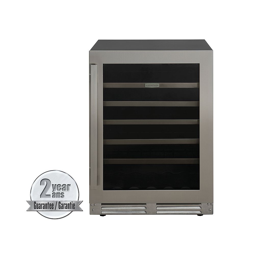Marathon 24 inch. Stainless Steel BuiltIn Convertible Beverage & Wine