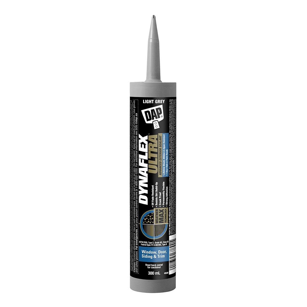 DAP DYNAFLEX ULTRA Advanced Exterior Sealant Lt Gray The