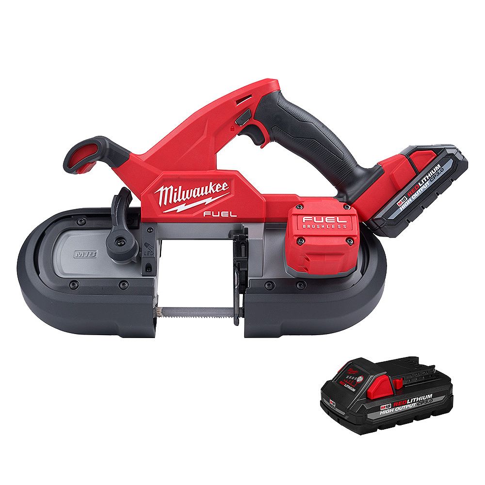 Milwaukee Tool M18 FUEL Brushless Cordless Compact Dual-Trigger Bandsaw ...