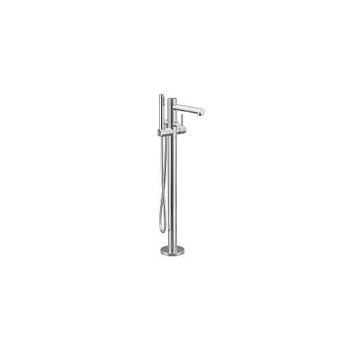 Align 1-Handle Floor-Mount Tub Filler with Hand Shower in Chrome