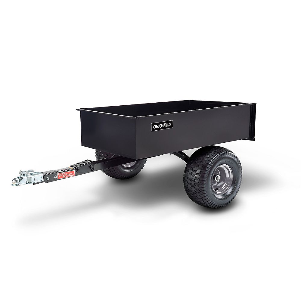 Ohio Steel Remorque pivotante pour VTT, 12 pi3, 1 200 lb Home Depot